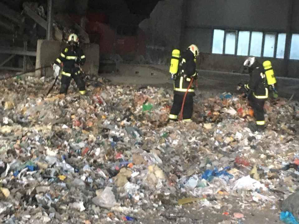 Brand Mülldeponie